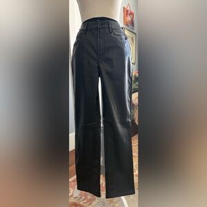 Gap Black Leather Pants